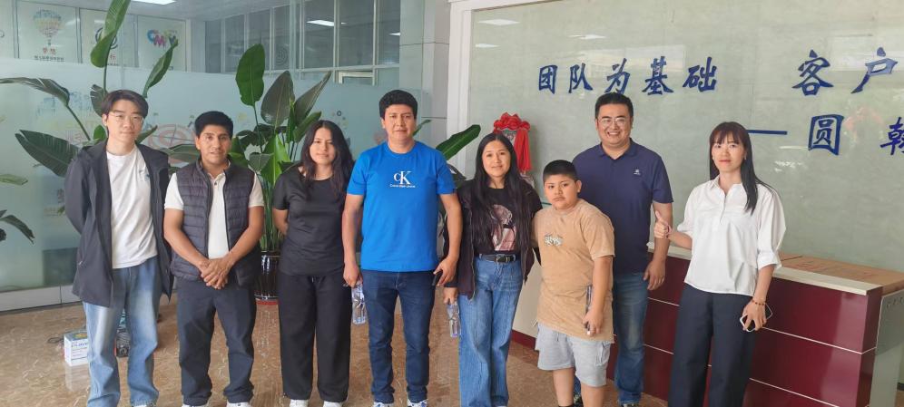 ZMJ Packaging Welcomes Peruvian Clients for On Site Factory Inspection and Order Finalization