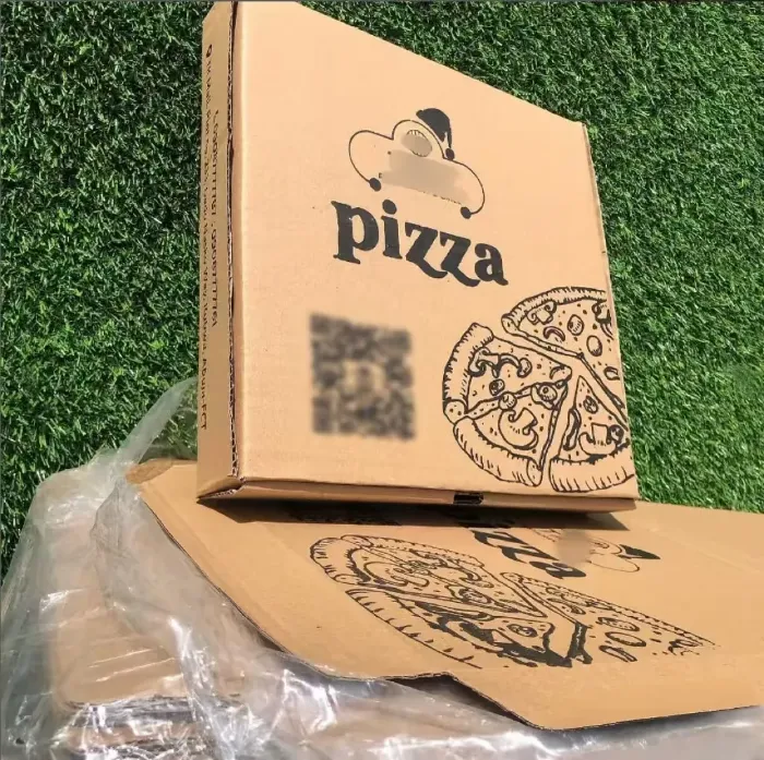 Australian pizza shop reorders custom pizza boxes