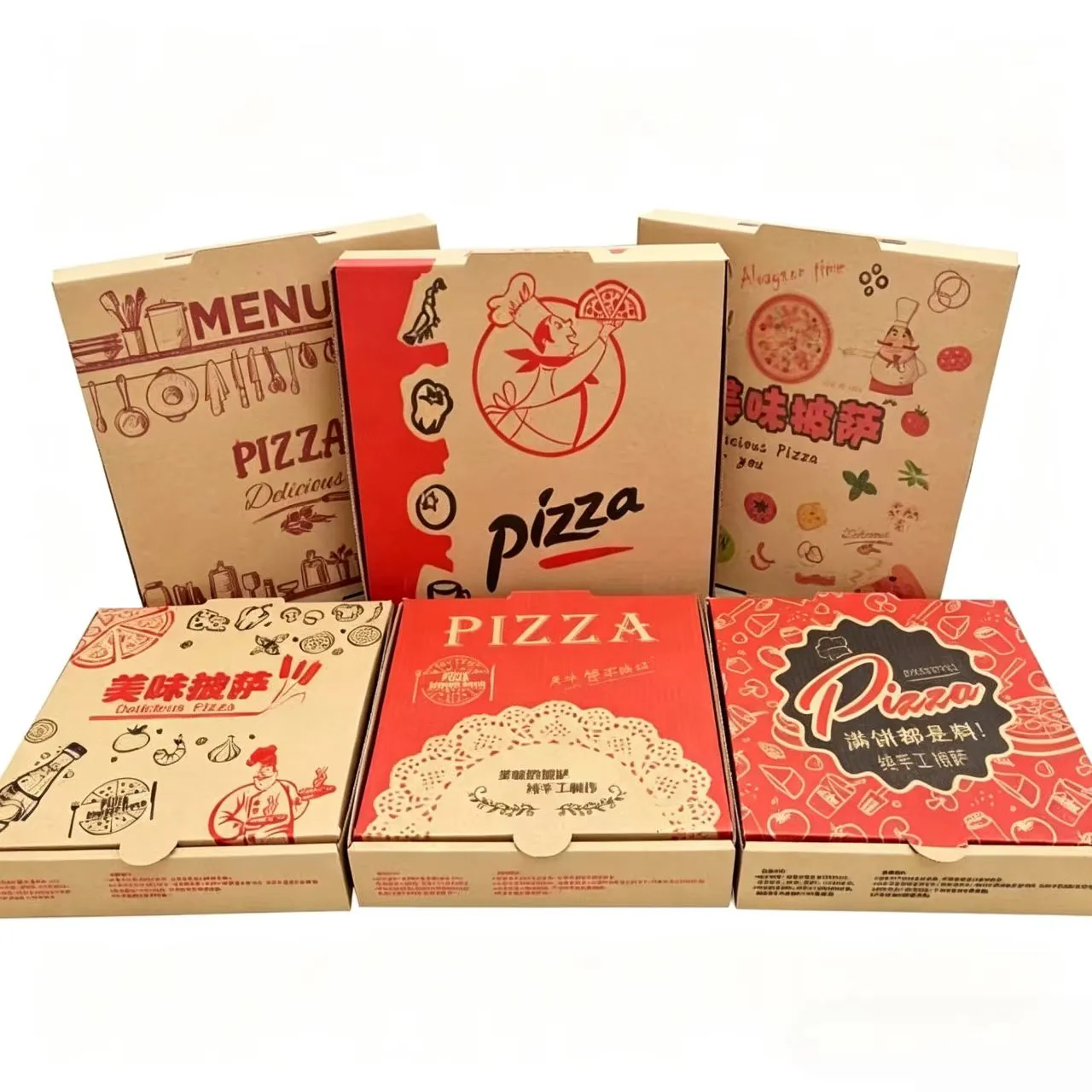 Australian pizza shop reorders custom pizza boxes