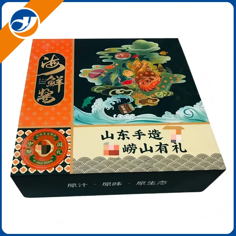 Foldable Magnetic Sauce Packaging Box