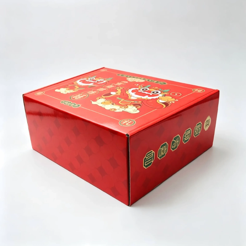In-house structural design team optimizing food gift box packaging