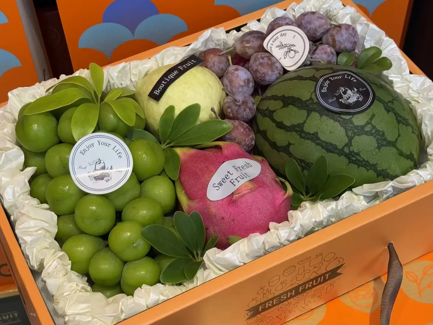 moisture attacking fruit box