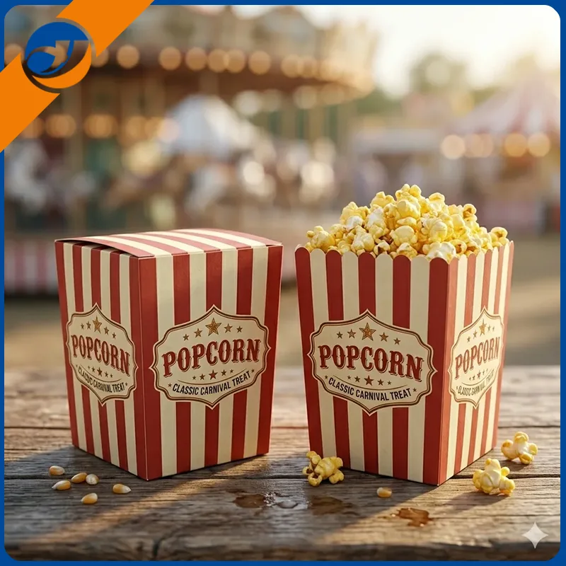 Popcorn Paper Box Tub